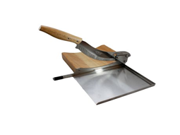 Biltong-Pro XL Radiused Cutter With Magnetic Stainless Steel Tray