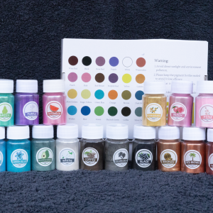 24 Jars Pearly Mica Pigment Powder Dye for Epoxy Resin